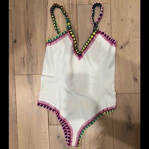 KIINI White One Piece Swimsuit